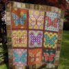 Lovely Pattern Butterfly 2 Quilt Blanket  Quilt